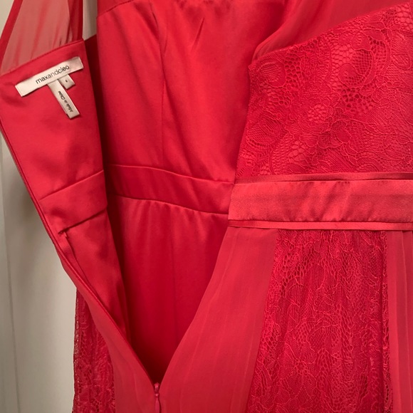 max and cleo Coral Dress | Size 6 - Picture 5 of 8